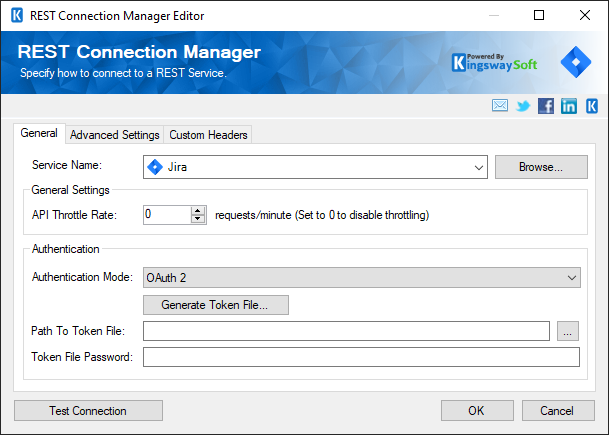 SSIS REST Jira Connection Manager